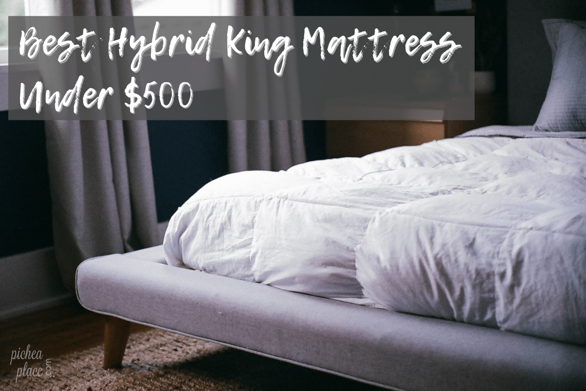 best hybrid king mattress for the price